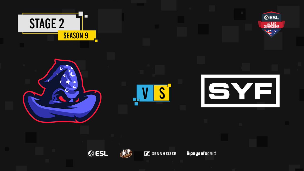 In the last series of the night we have <a href="/madlikewizards/">mLw</a>  coming up against <a href="/SYFGAMING/">SYF GAMING</a> on Mirage!

Who will fall down to the lower-bracket?

📺 pro.eslgaming.com/anz/csgo/
#ESLAUNZ | #CSGO
