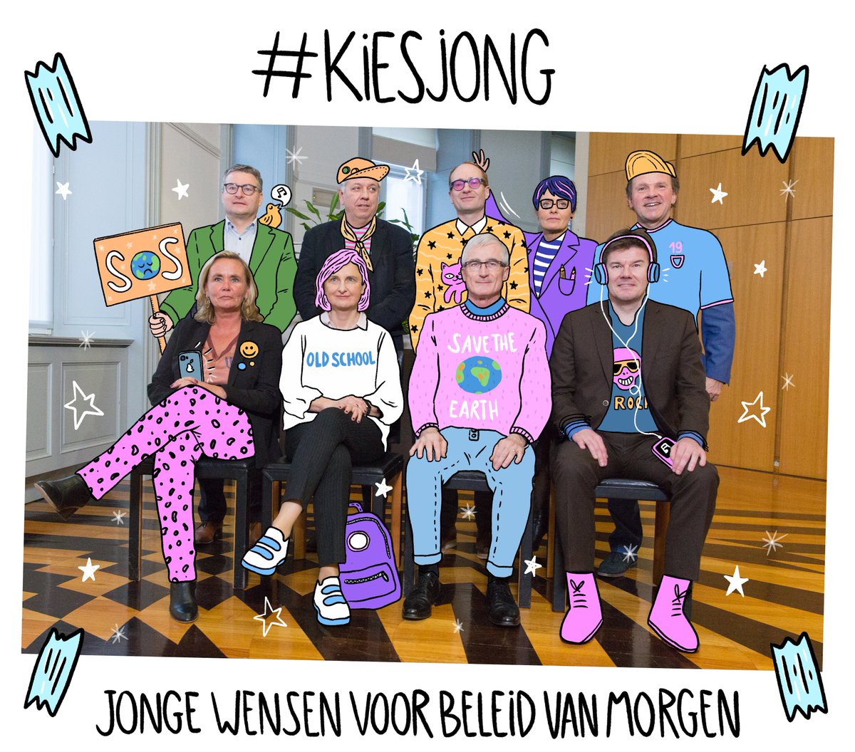 vljr's tweet photo. We zijn vertrokken, @de_NVA , @cdenv  en @openvld  onderweg naar een regering. Succes en #kiesjong, voor kinderen, jongeren &amp; hun organisaties! Hier is onze checklist nog eens! https://t.co/XruBbvbzNd https://t.co/spXdbIvUno