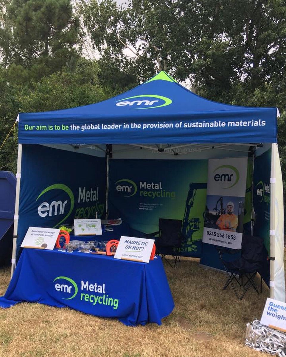 emrgroupltd's tweet photo. We had a great time last weekend at the Reepham Music Festival in Norfolk!
We were extremely proud to sponsor this community festival. The organisers re-invest all profits into local charities and future events.

We were there chatting about all things metal recycling. https://t.co/2GnoD46C5a