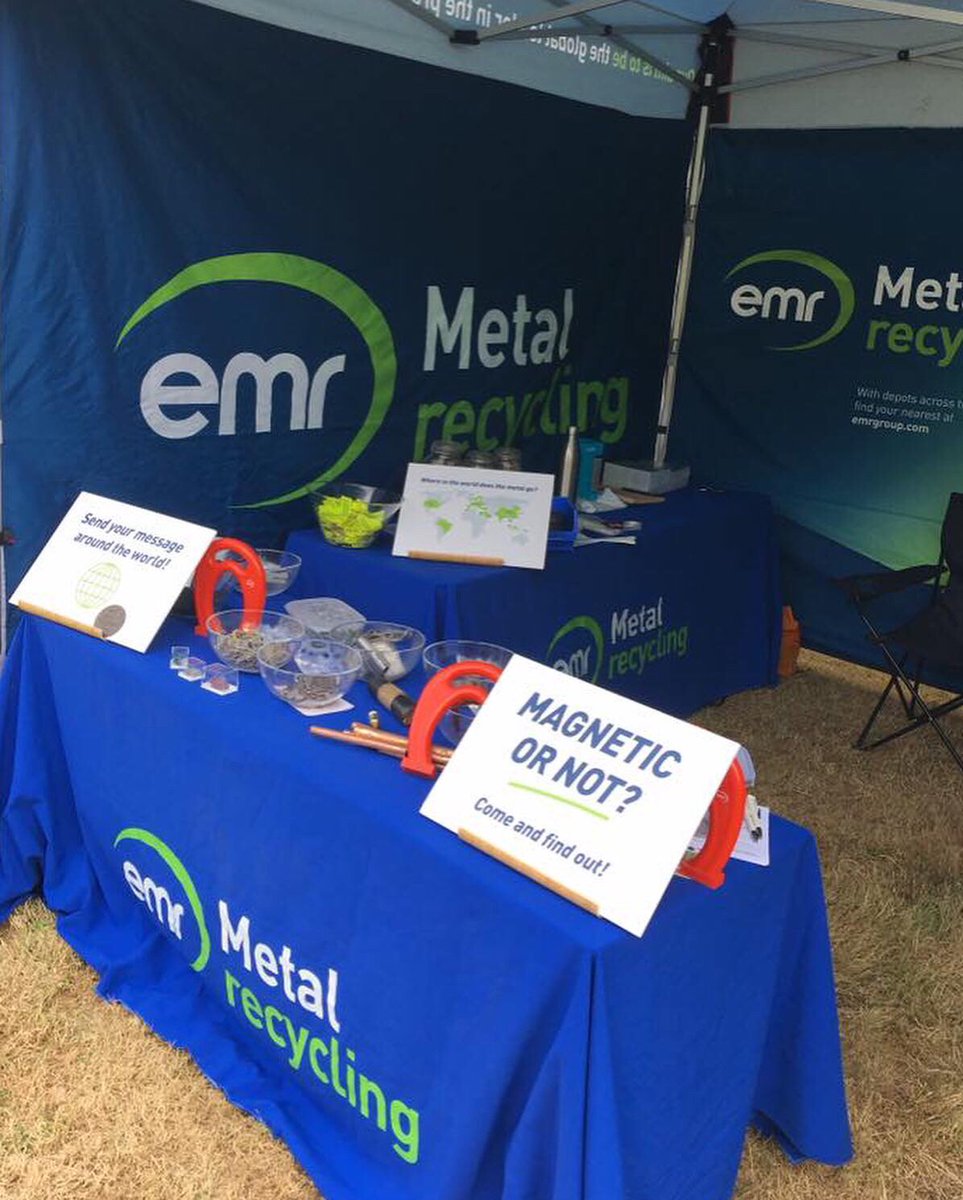 emrgroupltd's tweet photo. We had a great time last weekend at the Reepham Music Festival in Norfolk!
We were extremely proud to sponsor this community festival. The organisers re-invest all profits into local charities and future events.

We were there chatting about all things metal recycling. https://t.co/2GnoD46C5a