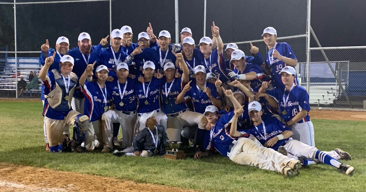 rinkrant's tweet photo. Welcome home!  @NS_Selects just landed at Halifax Airport after red eye from Regina. Kevin Richardson's team captured U17 Canada Cup Sunday with 3-2 win over Ontario. #NovaScotia 1st ever #CanadaCup crown. @baseball_NS https://t.co/BQjjEhTi5b