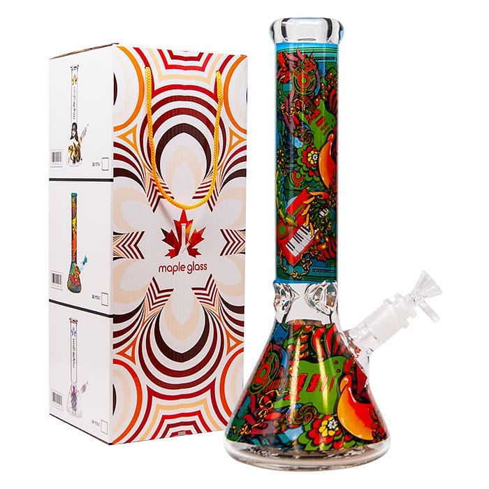 Get your funk on with The Tongue, one of our most unique bongs! #tongue #bongs #maplecraftinc #smokingsupplies #smokingaccessories #420friendly #mapleglass #funky #distributor #wholesale