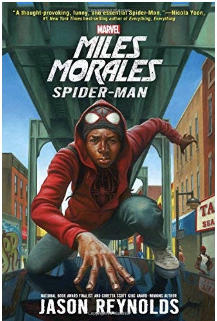 bcaheritage's tweet photo. Did you know that New York Times bestseller, Jason Reynolds wrote a Miles Morales Spider-Man comic? The American writer joins award-winning British author Alex Wheatle at BCA next week. Tickets available in our bio or via the link https://t.co/qhOH6WWnqw #bcabooks #bcaevents https://t.co/Znxs0G9qwT