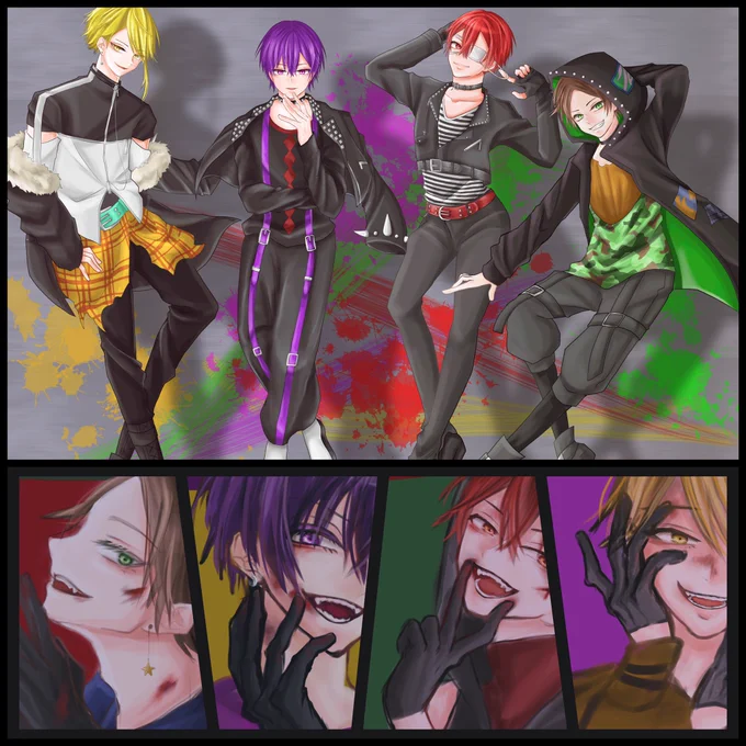 USSS中心にお絵描きしてます!
落書きもちょくちょく載っけてます!
お友達たくさん欲しいです⭐

♲>♡で気になった方お迎えにいきます!

#歌い手さん好きと繋がりたい 
#絵描きさんと繫がりたい 
#浦島坂田船crewさんと繋がりたい 