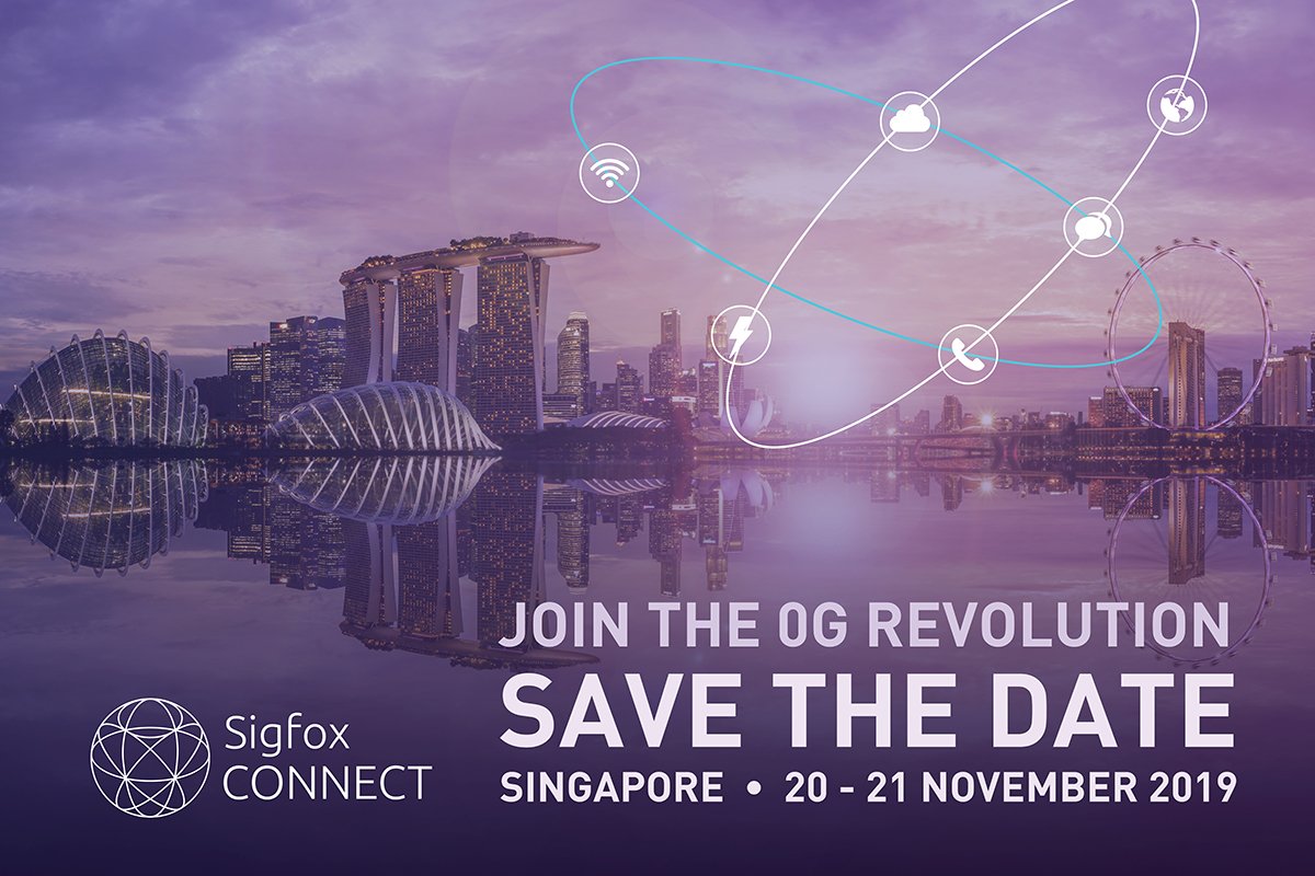 sigfox's tweet photo. The #0GRevolution is no longer a buzzword. It's here, it's real and it’s solving challenges🛰️⚡️ Are you ready? #SigfoxConnect  🇸🇬 November 20-21 
▶️ https://t.co/b3KAVR3qwp https://t.co/ihkr8Iz1Rr