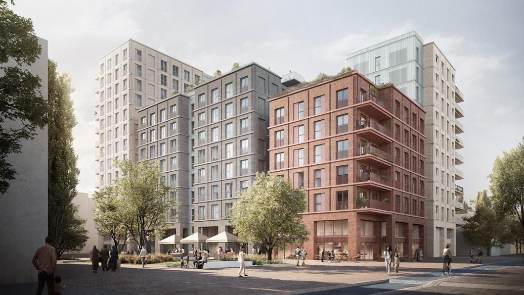 ArchitectsJrnal's tweet photo. Waugh Thistleton has presented plans for a micro-home development in east London for Pocket Living https://t.co/MvjJQwn3zR https://t.co/guL9WRwC1T