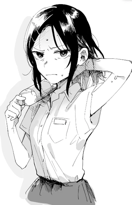 暑くてキレ子 