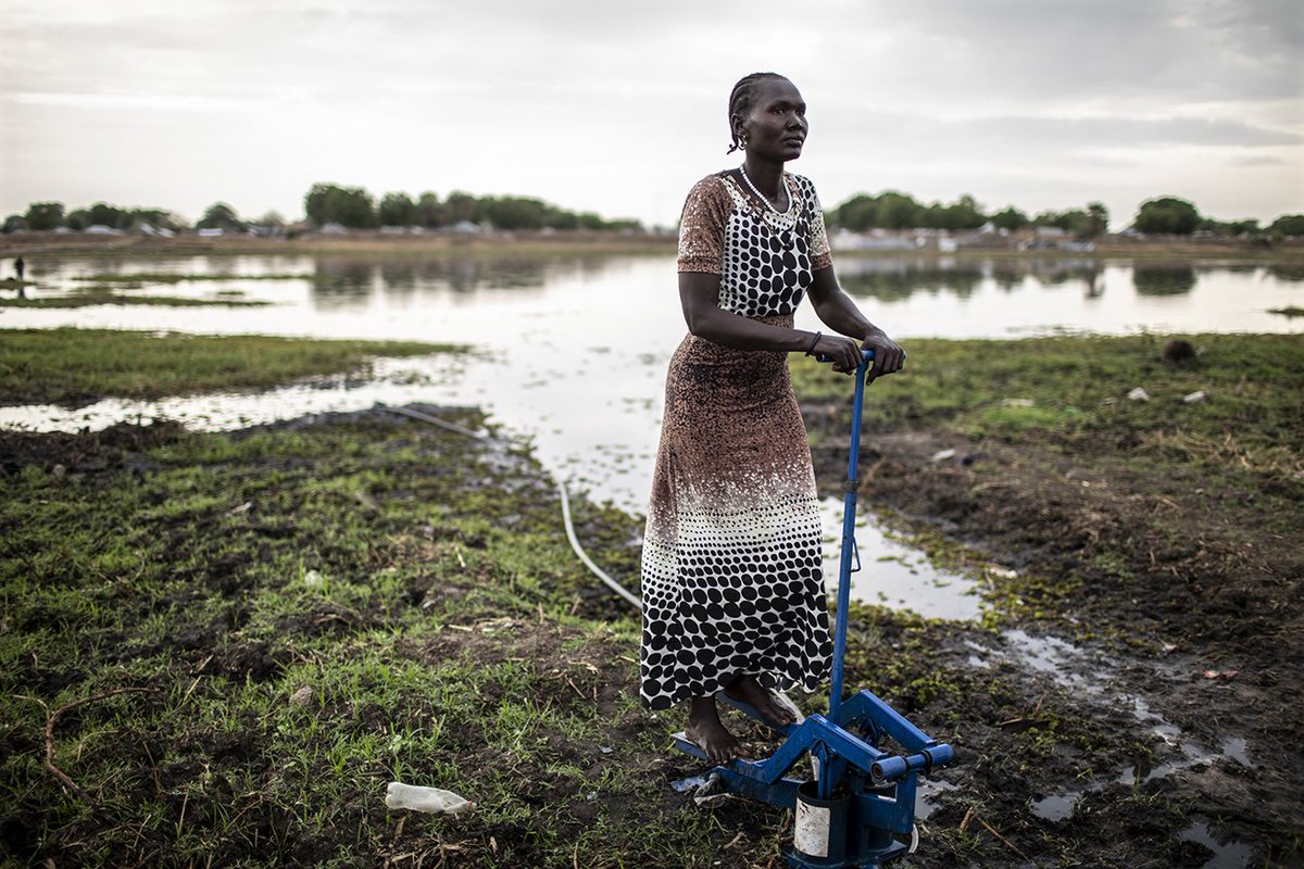 USAID's tweet photo. #DYK - Innovative equipment for pumping water is helping some communities in #SouthSudan recover and earn money from new livelihoods? Find out more: https://t.co/3mWIvWJyqT @USAIDSouthSudan @CatholicRelief https://t.co/m7TpuBWbDh