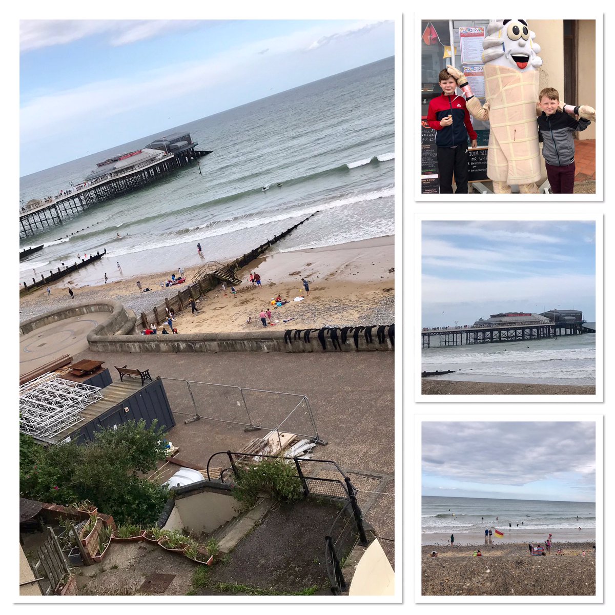 smcgann29's tweet photo. @VisitCromer @CromerPutting fab day out in Cromer hunting numbers in shop windows, putting and ice cream eating x #familytime #MakingMemories #cromer https://t.co/Jhju0gdXgw