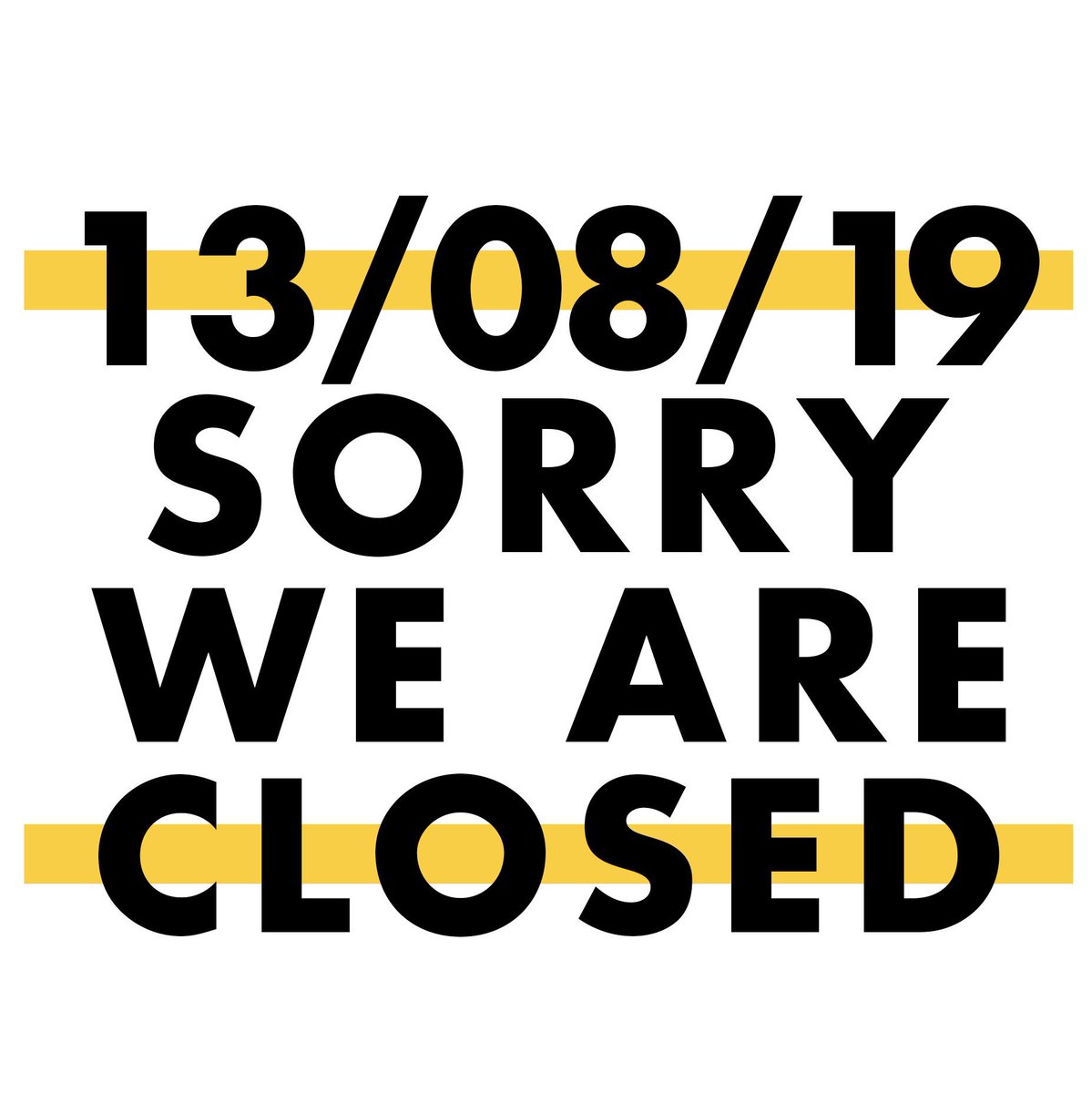 Unfortunately we are closed today for a private event! But we’ll be back tomorrow as normal!