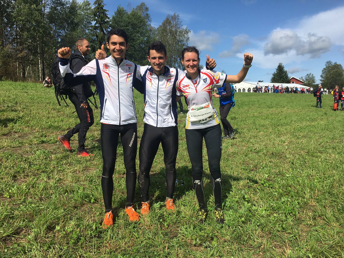 💪🏼Edu Gil, Pau Llorens y Anna Serrallonga consiguen el pase a la final de la distancia media del Campeonato del Mundo! 

#WOC2019 #FEDO #WOC2019NORWAY <a href="/annaserrallonga/">Anna Serrallonga</a> <a href="/GilMarcosEdu/">Edu Gil</a> @paupips @LaLigaSports <a href="/deportegob/">CSD</a>