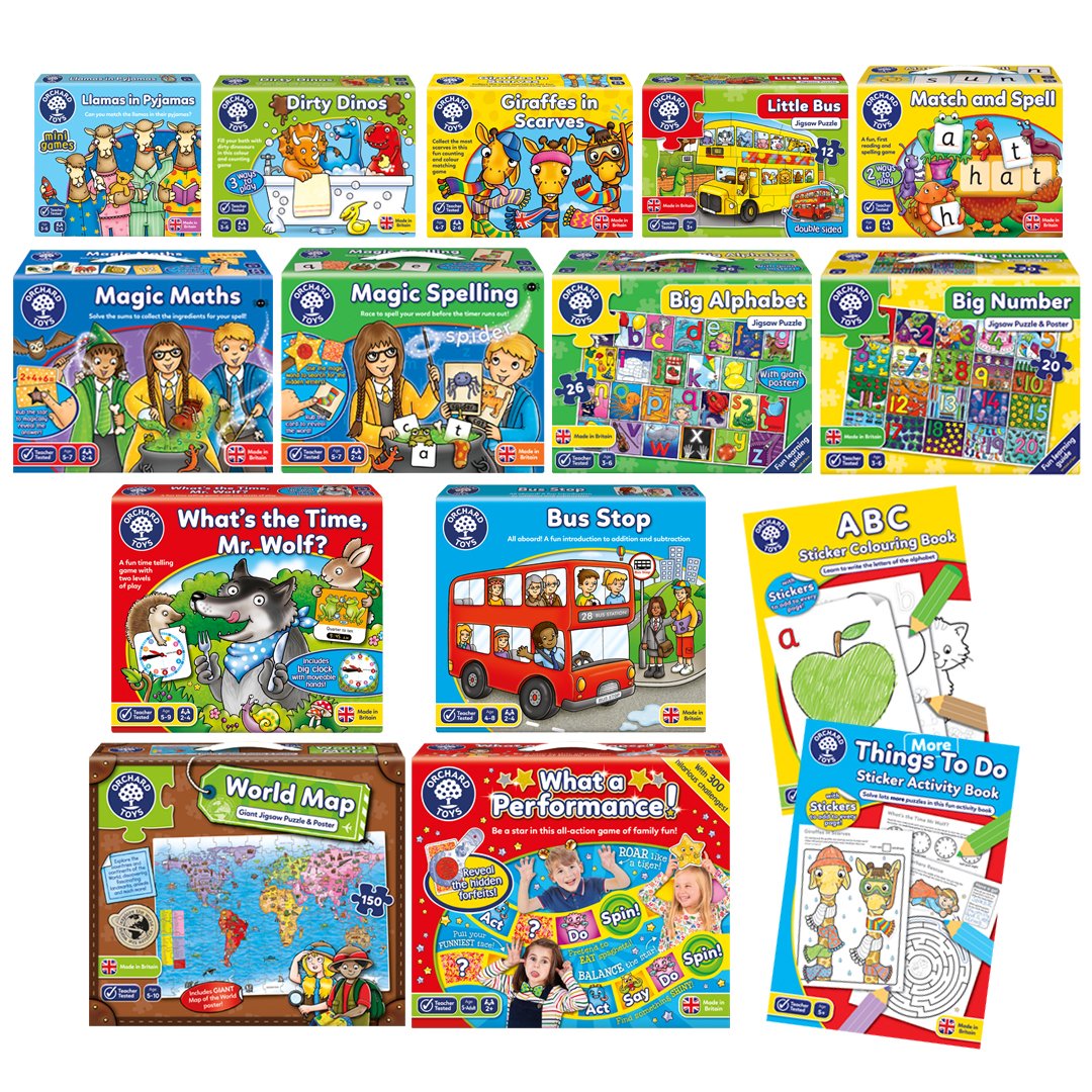 KiddyCharts's tweet photo. Win @OrchardToys bundle of toys worth over £150! #KiddyChartsSummer #UKWins #giveaway closes on at 11.59pm on 17 August. Enter here --> https://t.co/b6t6FDbIkS https://t.co/HHP8qMj2Mt