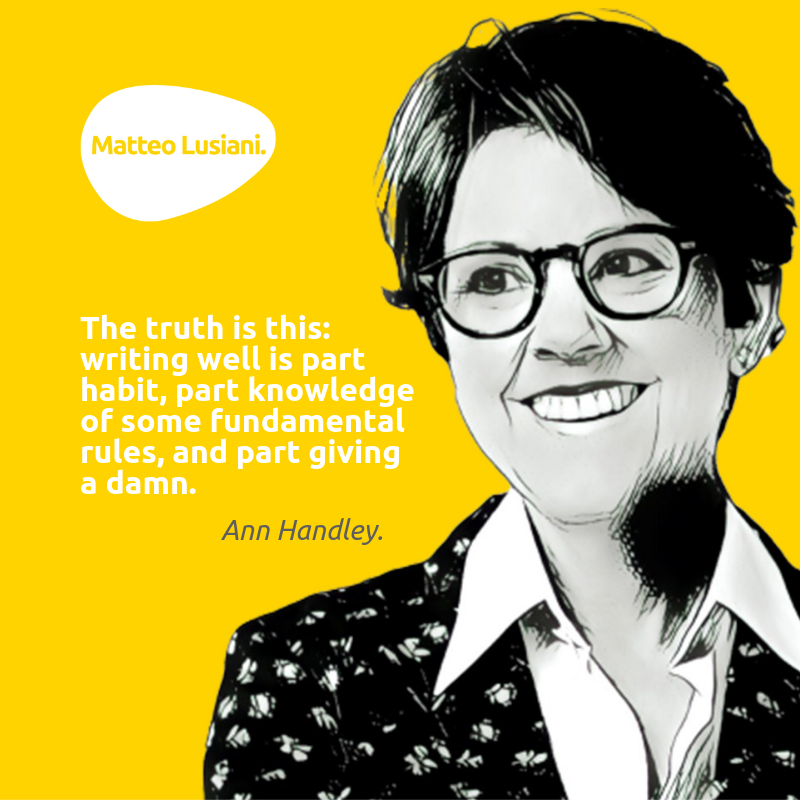MatteoLusiani's tweet image. When at the third re-reading of a text I still have the temptation to look for a better synonym, @annhandley reminds me that &quot;giving a damn&quot; is part of the game. ✍️ 🤷‍♂️
#annhandley #contentrules #everybodywrites #contentmarketing #copywriting