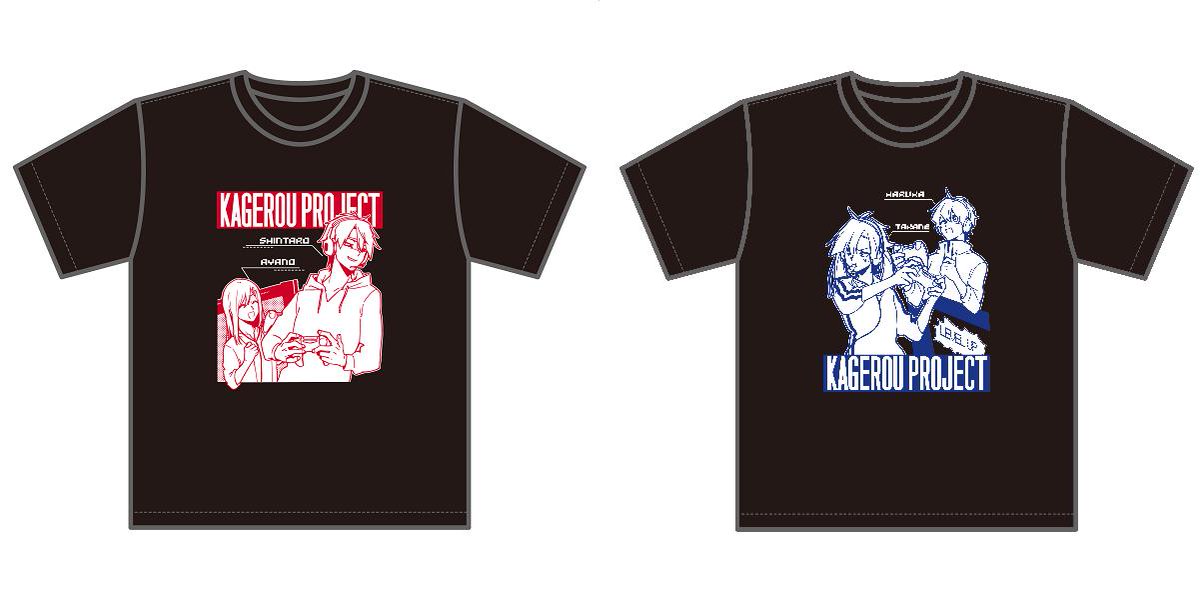カゲロウプロジェクト　カゲプロ10周年　カノ　Tシャツ カゲプロ×ZOZOTOWNのコラボアイテムが受注受付中。メカクシ団の
