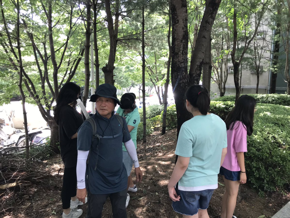 #성남시청소년재단 (이사장 은수미) #중원청소년수련관 #방과후아카데미 징검다리는 #성남시 와 #산림청 에서 지원받아 산림치유프로그램을 진행 하였습니다. 더운 날씨 였지만 간단한 산책을 통해 마음을 정화시키고 축 처진 몸에 에너지를 준 건강한 프로그램 활동이었습니다🤗