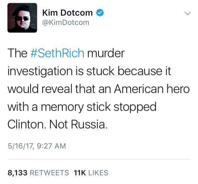 Our sources says they took a thumb drive.. Just saying.. We're being sued not once but twice.. Who's over the target.. We are..  #SethRich  #HisNameWasSethRich