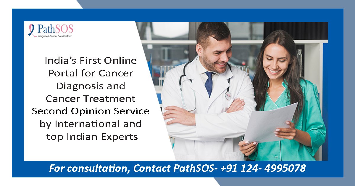 PathSOS comprehensive second opinions to patients diagnosed with cancer provide them the clarity they need to make decisions about their treatment. For Consultation, Contact PathSOS- +91 124-4995078 or Visit- pathsos.net 
#Cancerconsultation #Cancertreatment