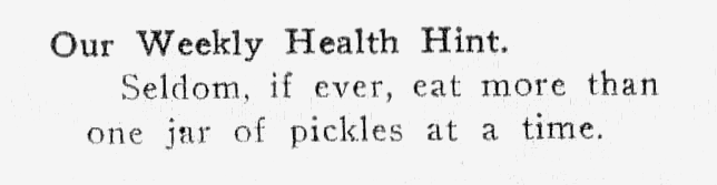 mcpheeceo's tweet photo. From the San Francisco Examiner.
January 21, 1912.
#PickleWisdom https://t.co/q056MfK4ns