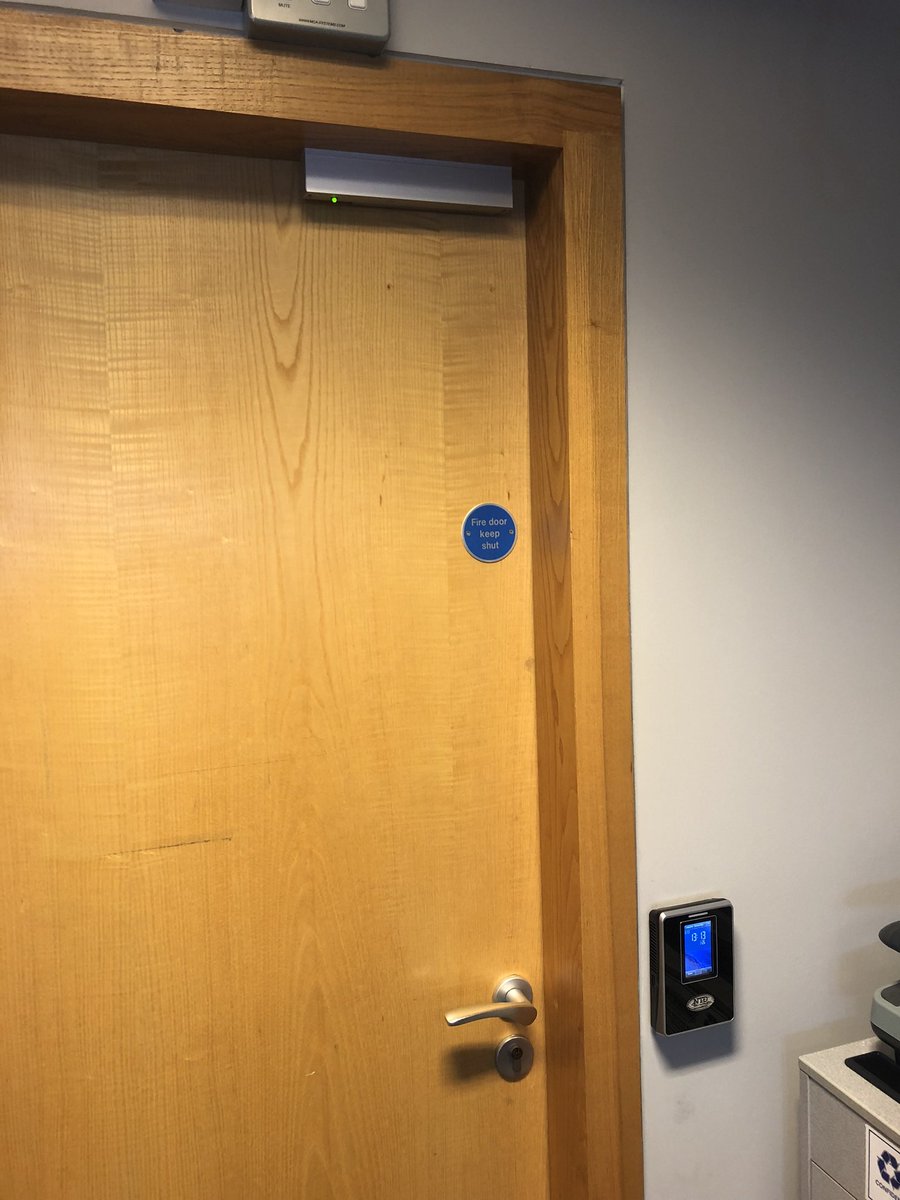 NorthTimeData's tweet photo. A few weeks ago saw the completion of one of our biggest projects to date. We installed and commissioned 21 access control doors for Radius Housing at their HQ in Belfast & Holywood. These doors now work seamlessly alongside our #NTPro software. #NTD #RadiusHousing #accesscontrol https://t.co/ARUbrfPCqU