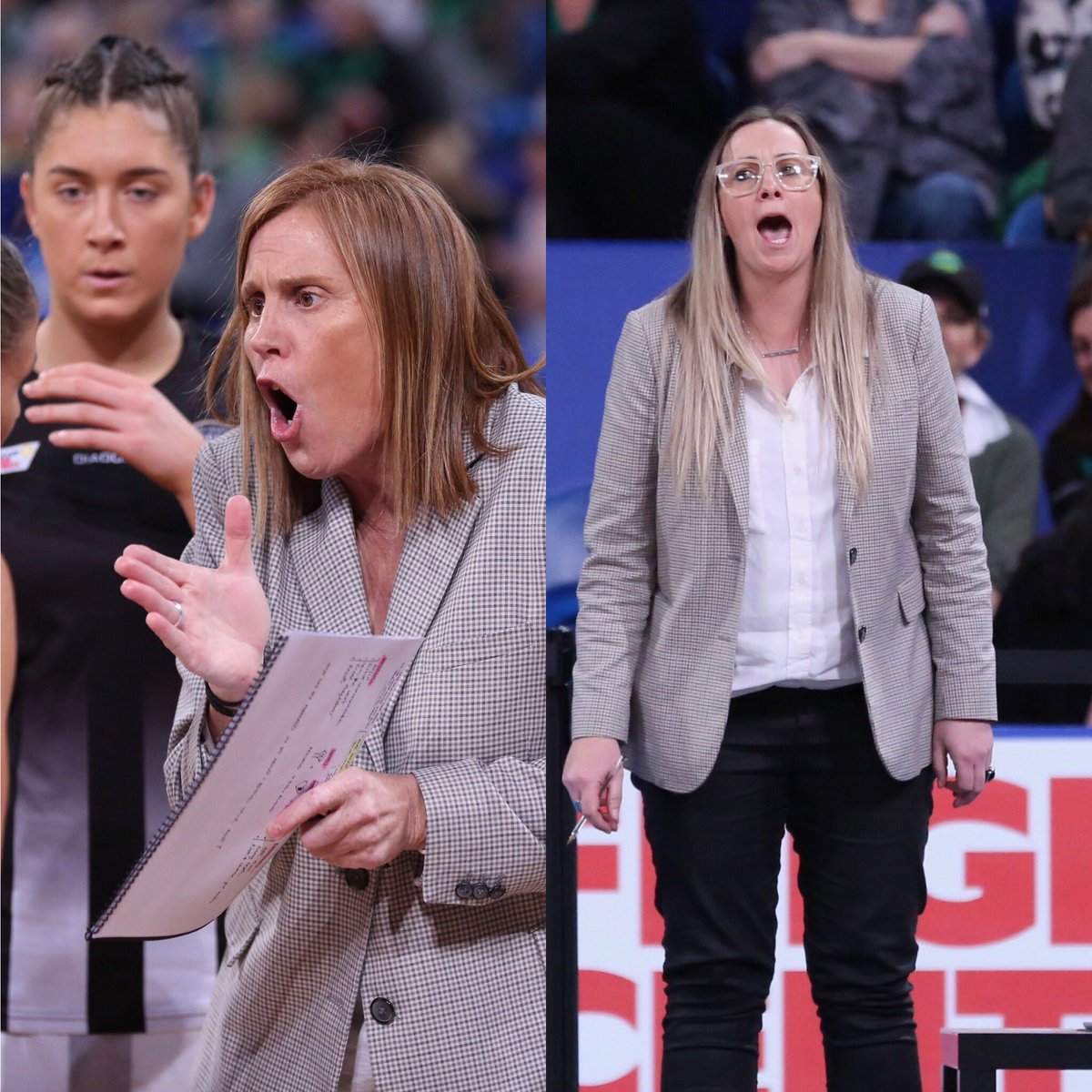 natmedhurst's tweet photo. I think.. I THINK, the coaches are trying to tell us something!?! 🤔🤔

@SuperNetball @magpies_netball @NicoleRicho3 https://t.co/F31u2st2ne