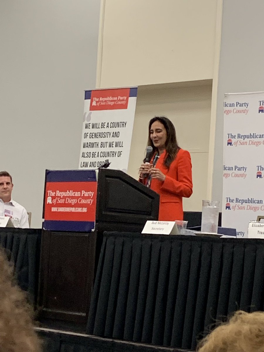 CarlsbadRWF's tweet photo. AWESOME @RPSDC event tonight!!! Harmeet Dhillon was so motivating! #WinRed #cagop #sdrepublicans @76AD2016 @mgburkholder https://t.co/J0lvmHGtoQ