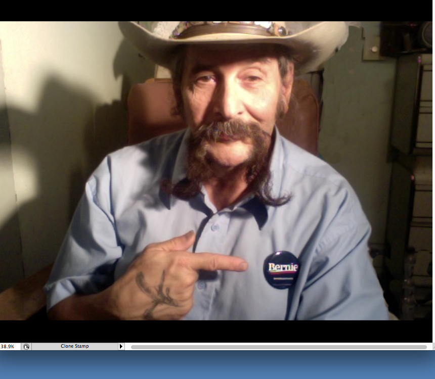 BardOfEarth2's tweet photo. I took the bus to the grocery wearing my #BernieButton
for #Bernie2020
FIRST guy standing near door,
Tall young Black Guy said
"HEY! #Bernie all the way."
2 more NICE commenters @ store.
GOT each 2 say: "Ill VOTE for him in Primary.
#GetYourBernON!
#MyBernieStory https://t.co/9zesDWzq2p