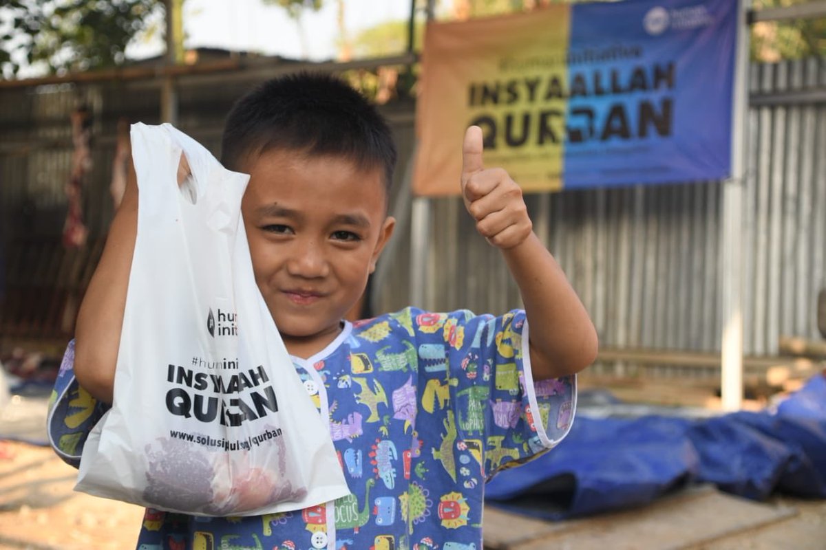 HAInitiative's tweet photo. Your #Qurbani are helping feed those who are in desperate need of nutritious meals this #EidAlAdha. #LetsHelpThoseInNeed https://t.co/oHd3VXwHge