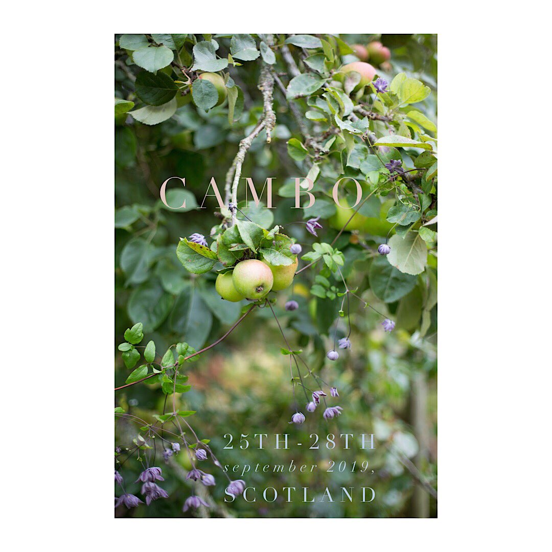 SarahSimply's tweet image. If you’d like to join us at Cambo this year for garden appreciation, flowers, art, photography and a brilliant few days away in Fife then there’s still chance to book, until 31st August. 
Contact simplybyarrangement@sky.com for the full details. 
#flowerclass, #britishflowers 🌿