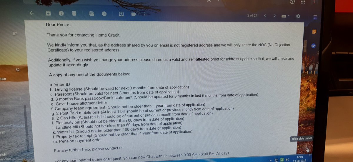 Home Credit Customer Care Toll Free Number