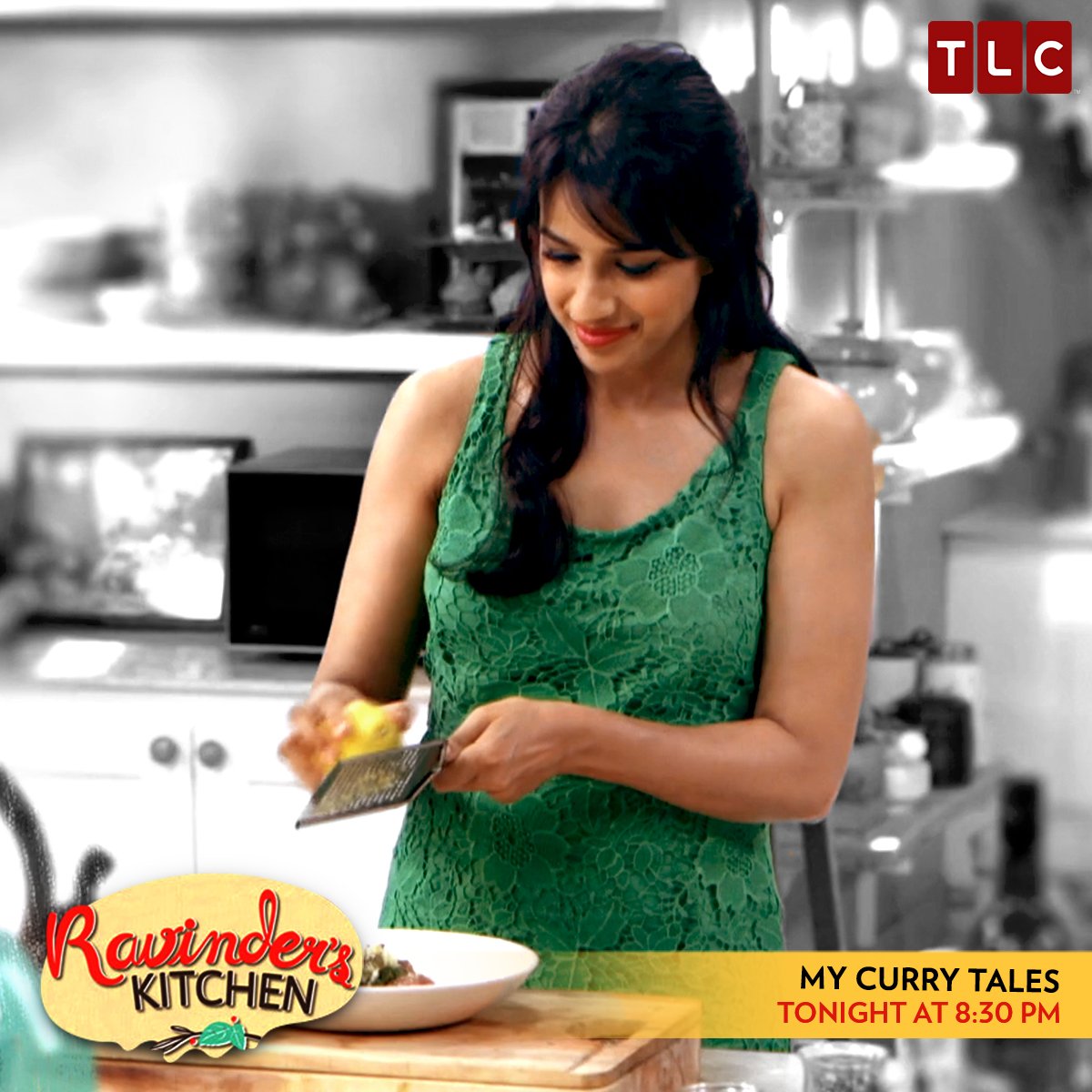 TLCINOfficial's tweet photo. Award winning chef, food writer and stylist Ravinder Bhogal journeys back to her Indian roots with rich and flavourful delicacies! Watch #RavindersKitchen on #MyCurryTales tonight at 8:30 PM, only on TLC
#IndependenceDaySpecial. https://t.co/F6LZXwU3iR