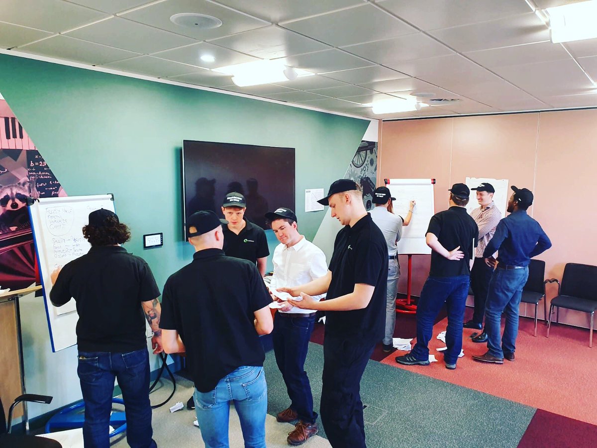 Tribosonics's tweet photo. Ideas Factory on tour - the whole business congregated en masse at the creative meeting spaces of @Cooper_Parry to #brainstorm using TRIZ methodologies. A fantastic & energetic morning! 🙌👏
#TRIZ (Russian method for systematic #innovation) #RandomPairing #ProblemSolvers https://t.co/wbHEyRx0h3
