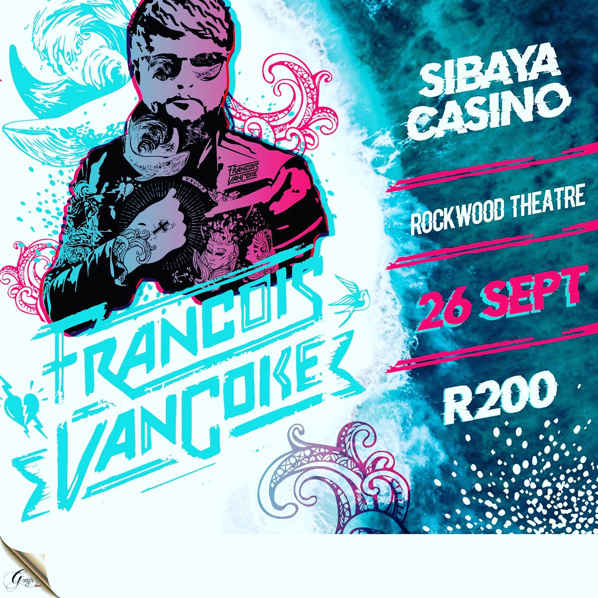 RockGingerrock's tweet image. Groot Jol oppad KZN! Francois van Coke bring die Rock terug in Rockwood Theatre Sibaya Casino 26 Sep 2019. Kaartjies beskikbaar rockwoodtheatre.co.za/Durban/show.as… #francoisvancoke #fvc #gingerrock #Rocomamas #alovi #realrockstars #wenotnormal #fan #show #live #september #rock #party #sibaya