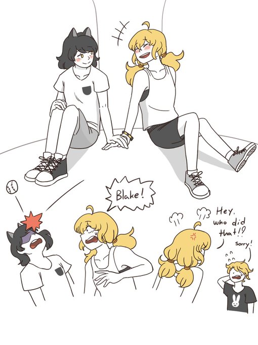 This is my rwby (normal+faunus) au. But this is just a small idea I came up with, so it's not a fanfic 