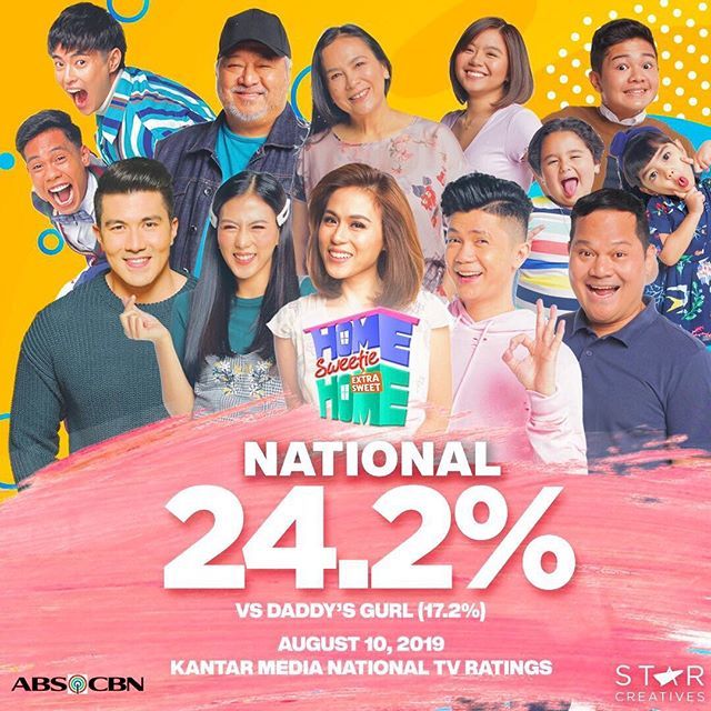 StarCreativesTV's tweet photo. Talagang naging #ExtraSweet habit na ang panunuod ng #HomeSweetieHomeExtraSweet tuwing Sabado! Kaya naman isang #ExtraThankYou rin po sainyong lahat! ❤️ *GROUP HUG!!!* https://t.co/fuUVSbJBCg