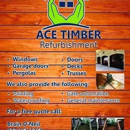 acetimber1's tweet image. #Timbercare #Timberrepair
ACE TIMBER REFURBISHMENT
acetimber.co.za