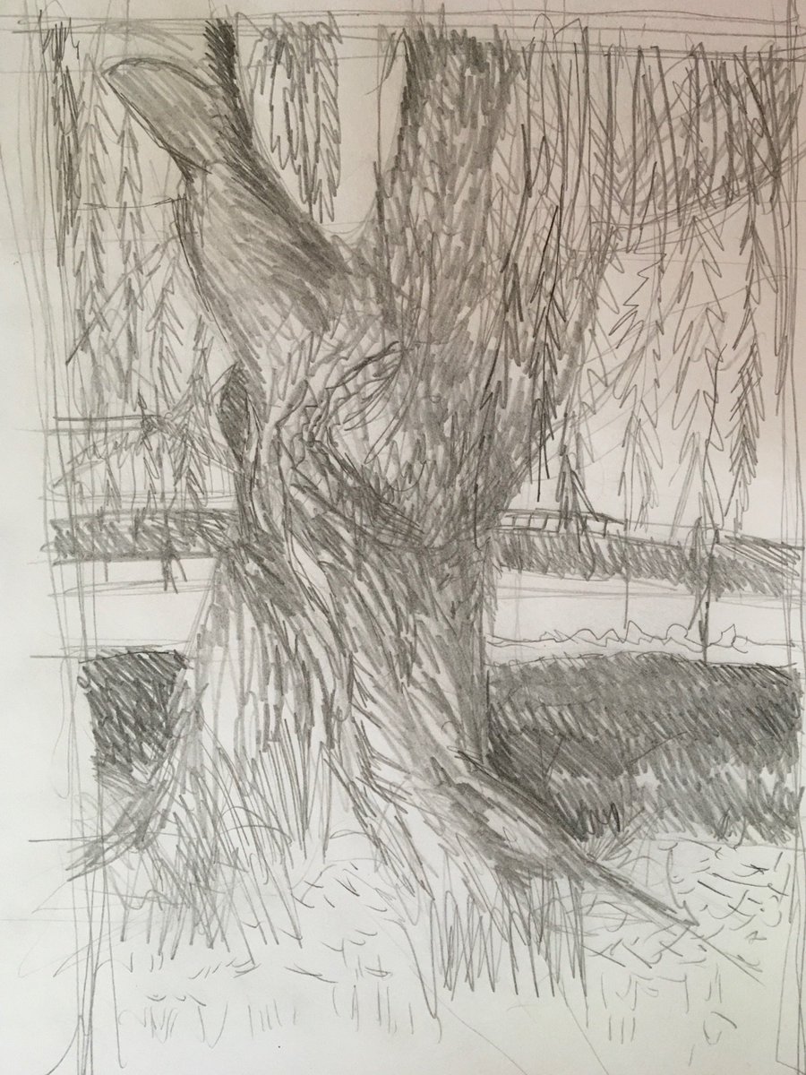 A sketch a day......grijze dag......?