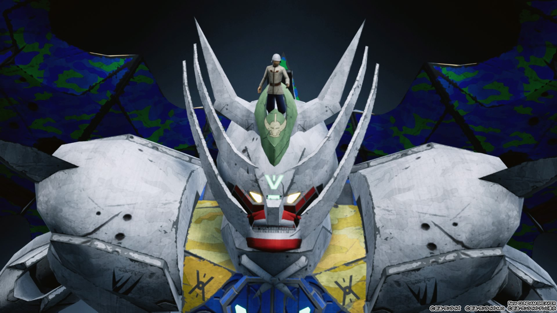 ノラなんちゃら Newガンダムブレイカー Newガンブレ モビルスーツアナザーライダー化計画 アナザーターンエー 全ての ガンダムの歴史をぶち壊すために やってきたラスボス Bpは月光蝶 のつもり 頭の兵士はロラン のつもりｗ の怨念 が具象化された設定