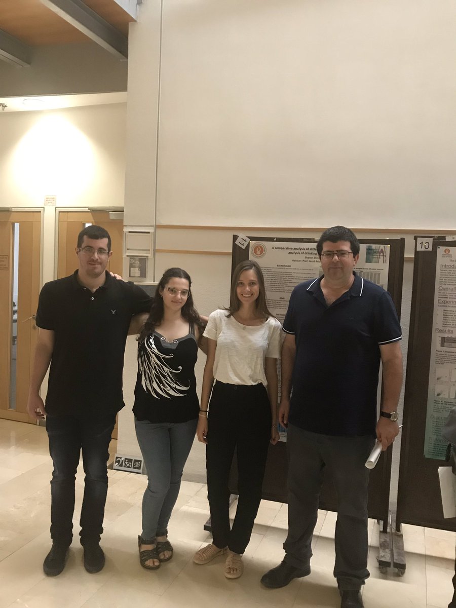 Congrats to students Matan, Orel and Sharon for successful presentations of grad projects on MGx, WGS and microbiome studies