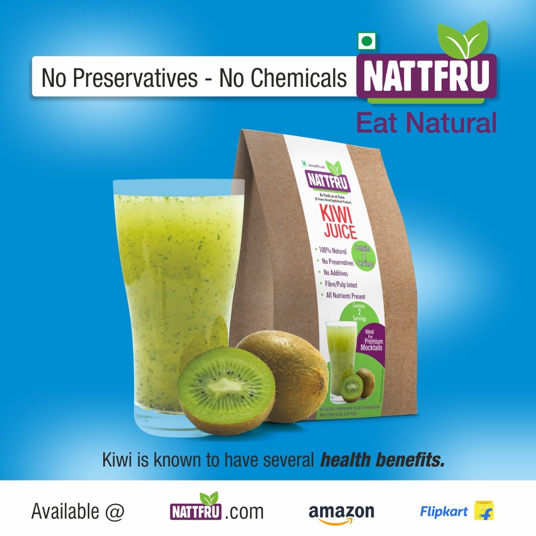 nattfru's tweet photo. Health Benefits of Kiwi Fruit
Kiwi is known to have several health benefits:
• Helps treat Asthma
• Aids Digestion
• Boost Immune System
• Reduces Blood Clotting
#nattfru #kiwi #fruit #fresh #health #nutrition #love #motivation #water #lifestyle https://t.co/KFXqP4koNF