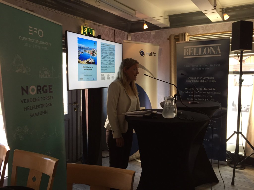 chreriks's tweet photo. «Målet er nullutslipp, ikke halvutslipp,» sier Christina Ianssen i @Bellona_no.

Løsningene vi tar i bruk for å kutte 50% innen 2030 må også peke ut retningen mot 100% utslippskutt innen 2040
@CIanssen @EFO_Norge @Nelfo_nho #helelektrisk https://t.co/08Gjzbye0r