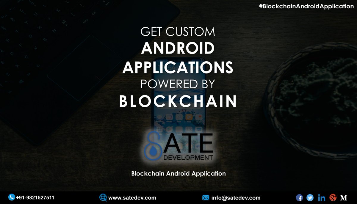 satedevelopment's tweet image. To learn more about Blockchain Android Applications, visit us @ satedev.com/blockchain-sof…
satedev.com
#Blockchainsoftwaredevelopment #Blockchainandroidapplication #Blockchaintechnology #Satedevelopment