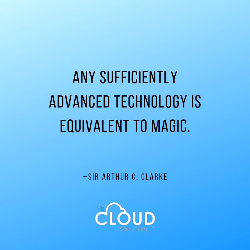 Cloudsolution0's tweet photo. Any sufficiently advanced technology is equivalent to magic.
#CloudSolutionIT
.
.
.
.
#cloudcomputing #technology #it#cloud #aws #cybersecurity #bigdata#linux #ai #tech #machinelearning #ti#iso #python #datascience #iot #software #artificialintelligence #cloudconsulting https://t.co/kingNBir1y