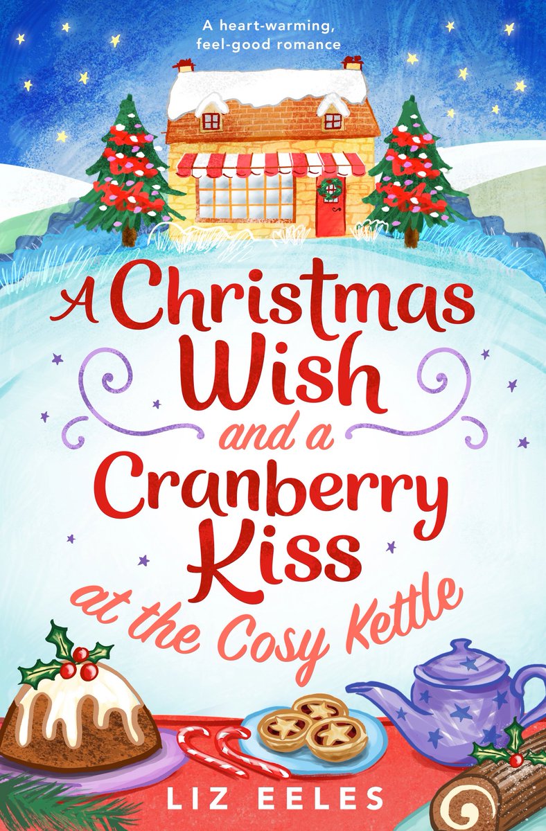 lizeelesauthor's tweet photo. #TuesNews: my latest funny feel-good romance can now be pre-ordered💕⛄️ @RNAtweets 
A Christmas Wish and a Cranberry Kiss at the Cosy Kettle

Amazon: https://t.co/xiYg8p016g 
Apple Books: https://t.co/xrtw5aGzol 
Kobo: https://t.co/E7oz27QXMw 
Googleplay: https://t.co/MGmyyObTmU https://t.co/KtqZpOxaUm