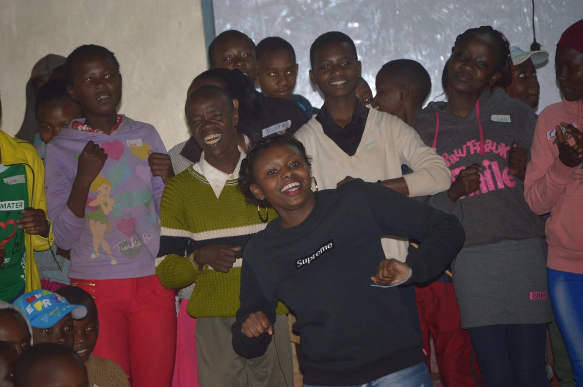 DignifiedChild's tweet photo. Day 2 early morning ice breaker session.Ready for environment and comunity service day.๐ผ
Making melodies in our hearts๐ผ together. #CampInnovate2019 #DCIcamp #makecreateinnovate @muthonifibz @kamaurodney @coachngolobe @mutcy1871 @acakoro https://t.co/Ow67xC8Qo8
