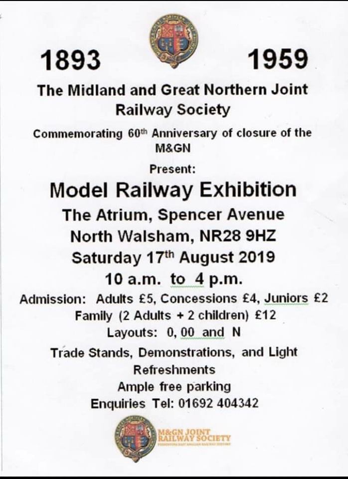 ClaudLocoGroup's tweet photo. You can meet the team at the @MGNJointRailway Model railway show this Saturday, look forward to seeing you. https://t.co/wI3O8qlqLL