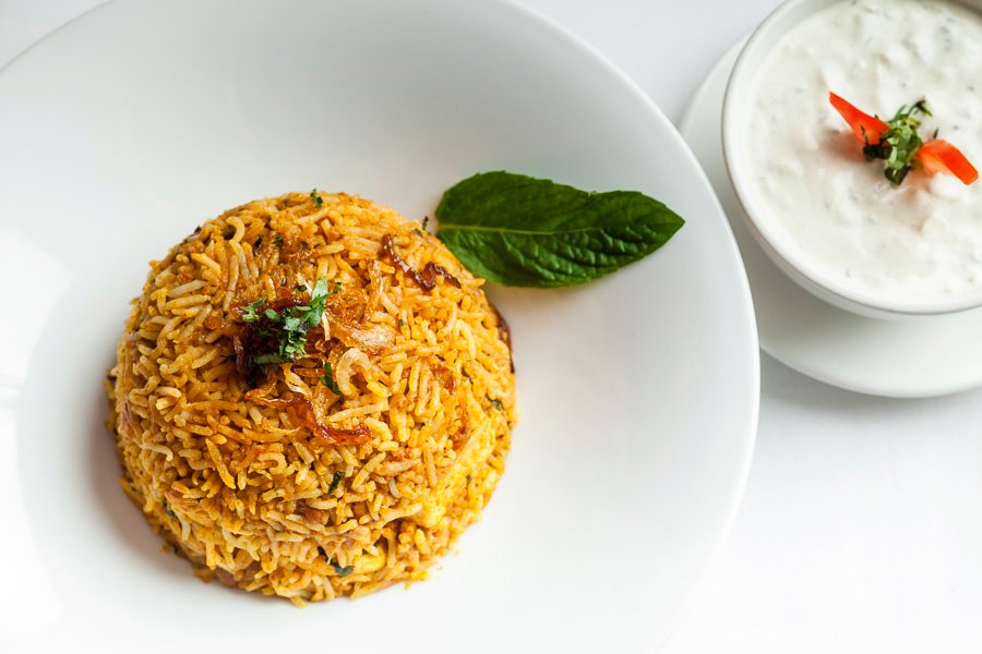 ThaliLondon's tweet photo. Chicken Biryani - cooked to our traditional recipe handed down through generations. #TuesdayThoughts 
#London 
#Telegraph https://t.co/PAG8V7LctZ