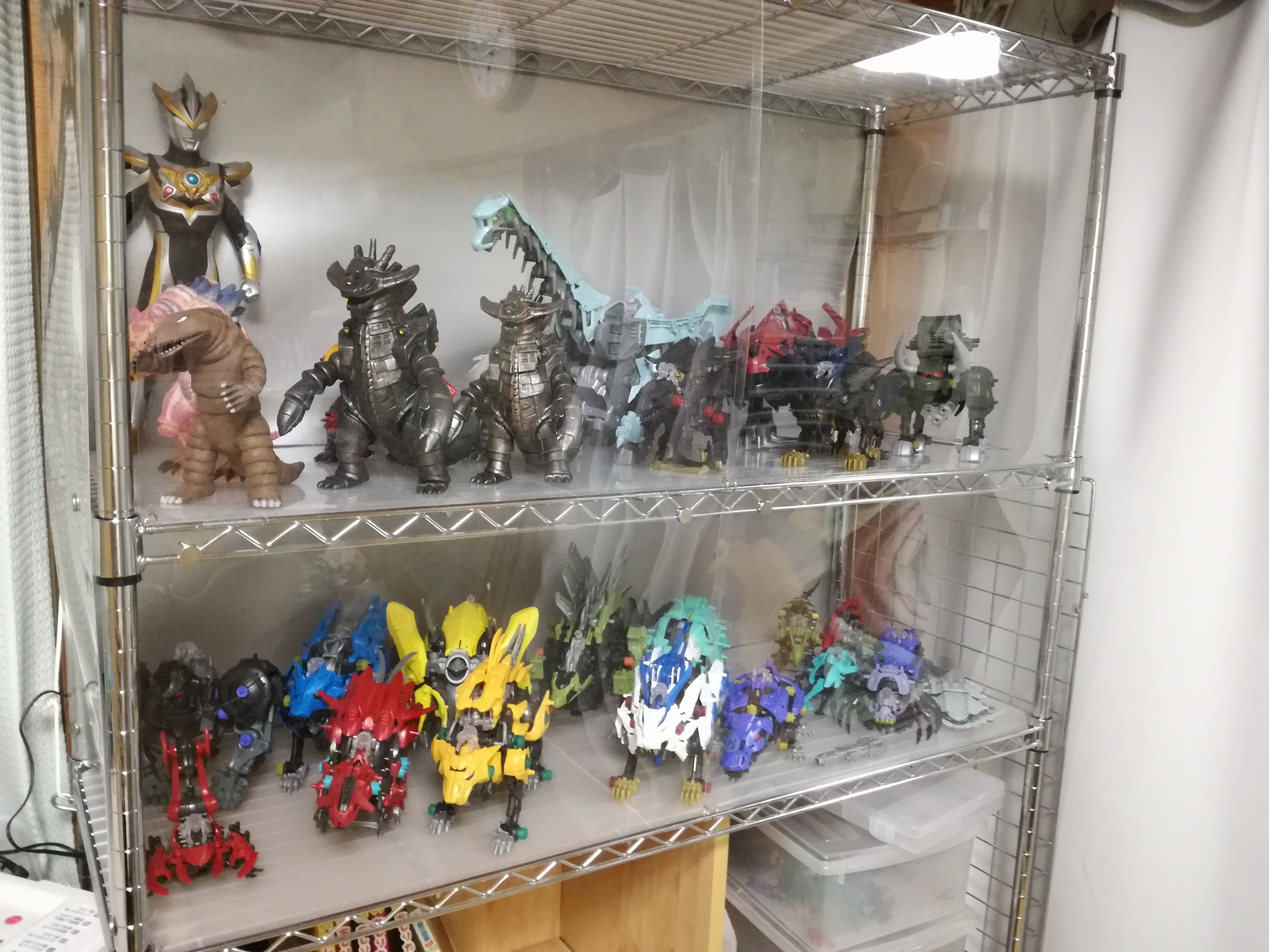 ゾイド　フィギュアコレクション ディスプレイケース 付 ゾイド フィギュアコレクション ディスプレイケース 付