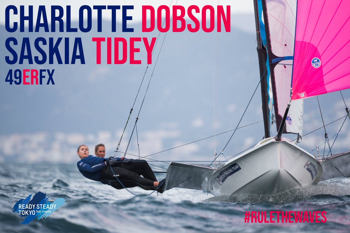 Ladies and gents, we give you our #ReadySteadyTokyo <a href="/49erSailing/">49er / 49erFX Class Association</a> FX crew <a href="/charlottegbr/">Charlotte</a> and <a href="/SaskiaTidey/">Saskia Tidey</a>! 

Find out about Charlotte and Saskia here 👉 britishsailingteam.rya.org.uk/olympic-classe…

#RuleTheWaves #Tokyo2020 #Olympics #Sailing