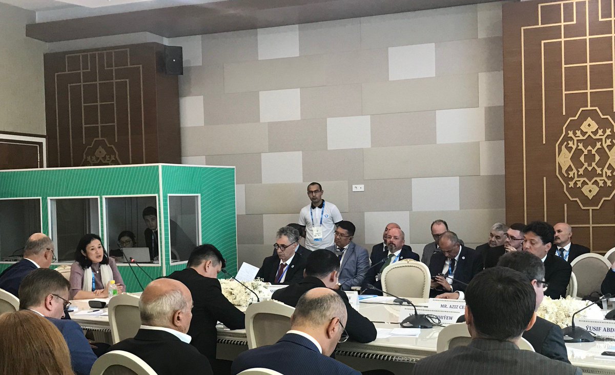 OshikawaMaika's tweet photo. @WTO membership can help the Caspian region build modern & knowledge-based economies by improving connectivity, the business environment, attract FDI & ensuring a seat at the table in setting future int. trade rules. #CaspianEconomicForum #CEF2019 #Turkmenistan #WTOAccessions https://t.co/ofmffcTzbG