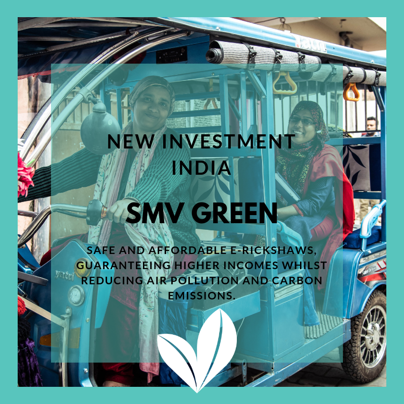 #NewInvestment in #India our #VenturePhilanthropy fund has added SMV Green Solutions to our portfolio. Their vision is to provide affordable, clean and safe mobility for both drivers and commuters with electric rickshaws. #futureofbusiness yunussb.com/portfolio/smv-…